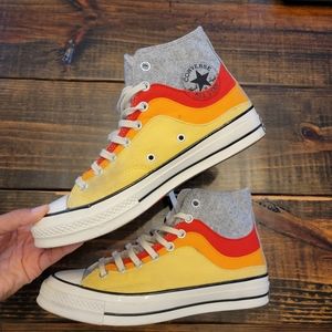 Converse All Star Felt High Top Sneakers W 10